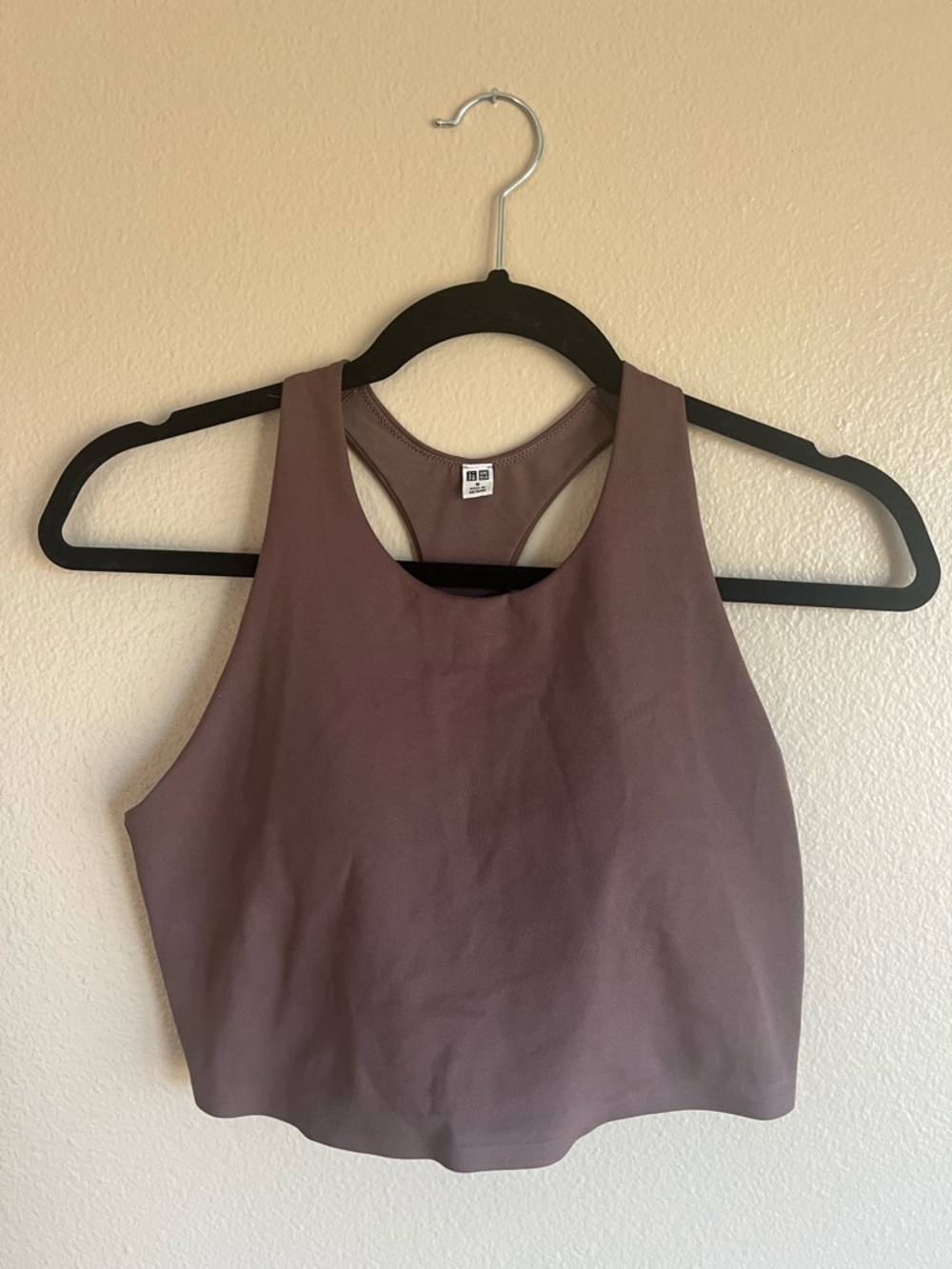 Uniqlo Dusty Mauve Racerback Top